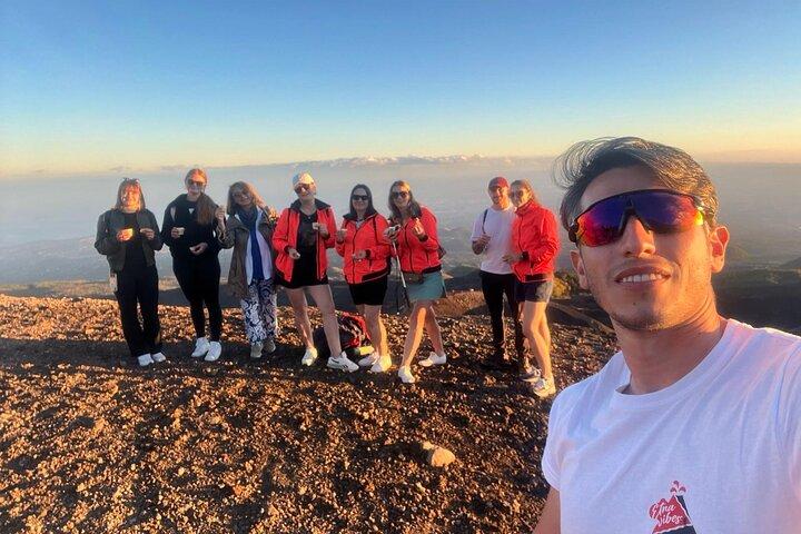 Mount Etna Sunset with sicilian tasting