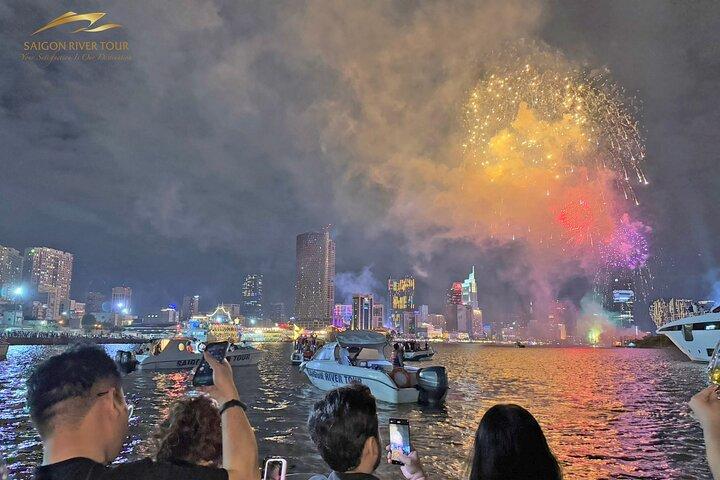 Saigon New Year’s Eve Fireworks – Luxury Speedboat Experience