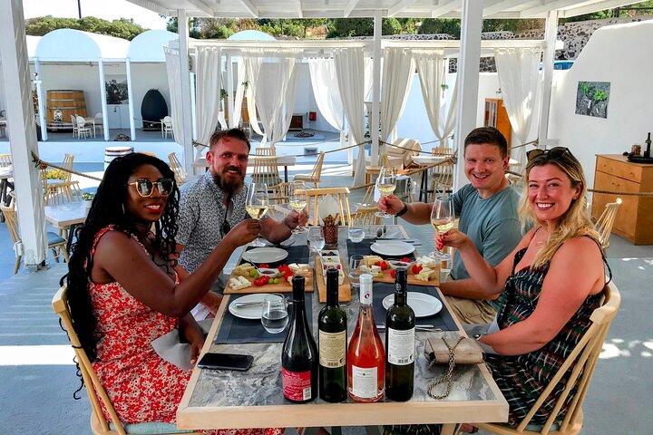 Experience Santorini: Wine Tasting Small Group Tour