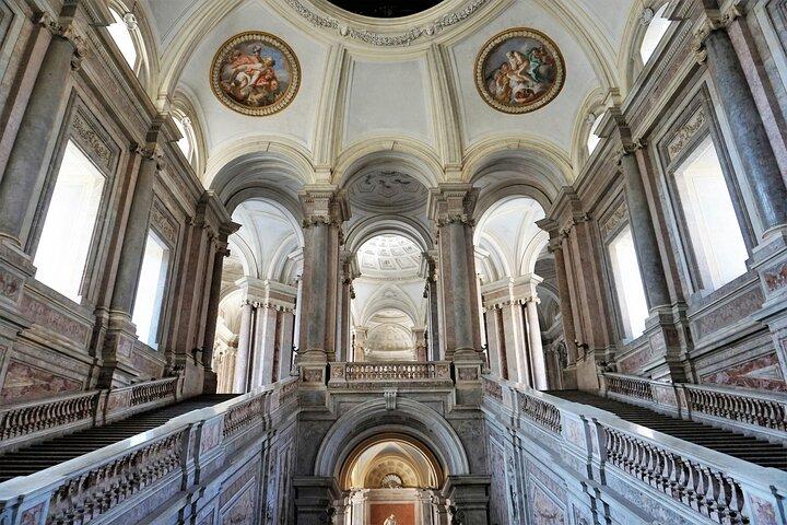 Caserta Royal Palace Day Trip by High Speed Train from Rome
