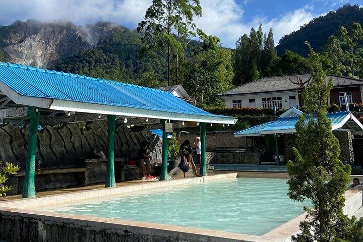 Mount Sibayak Sunrise Hike from Medan included Waterfall