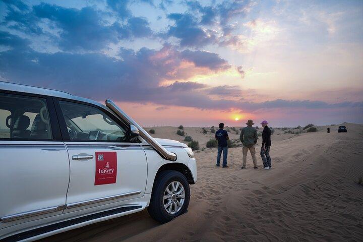 Premium Private Red Dunes Desert Safari , BBQ Dinner and Camel