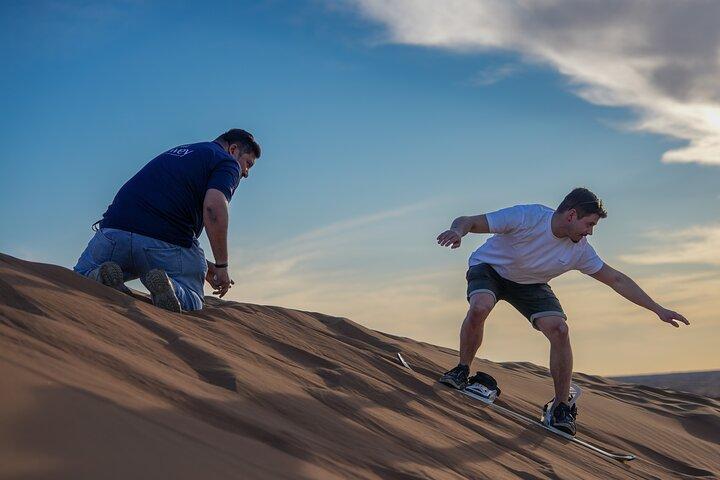 Premium Private Red Dunes Desert Safari , BBQ Dinner and Camel