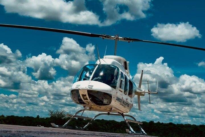 15 Mins Helicopter Flight Victoria Falls Zimbabwe