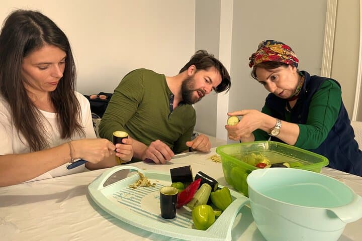 Private Turkish Cuisine Cooking Class with Local Moms