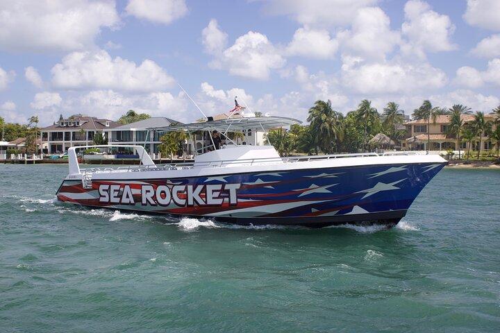 Sea Rocket Ocean Speed Boat Cruise in Fort Lauderdale, FL