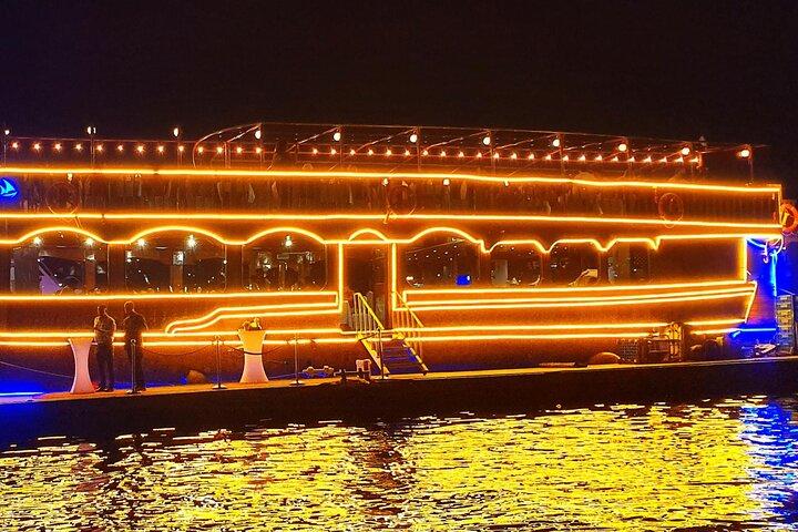 Dubai Marina Dhow Cruise With Buffet Dinner