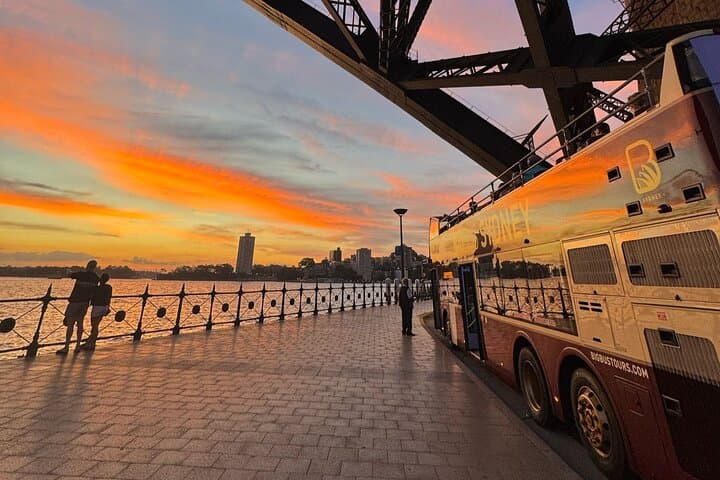 Sydney Panoramic Big Bus Night Tour with Live Guide