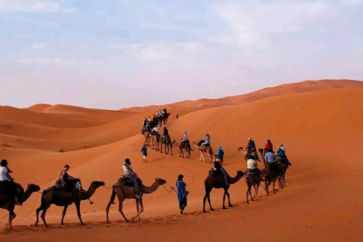 Marrakech to Sahara Desert 3-Day Tour Dunes Oasis
