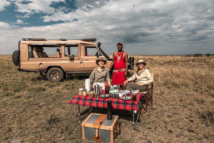 4 Days Masai Mara and Lake Nakuru Luxury Safari on 4x4 Jeep