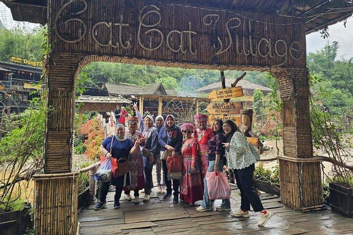 Half Day Sapa Cat Cat Explore Waterfall, Workshop, H'mong Local