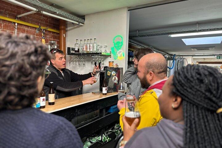 Beer Tasting Workshop at a Brussels Microbrewery