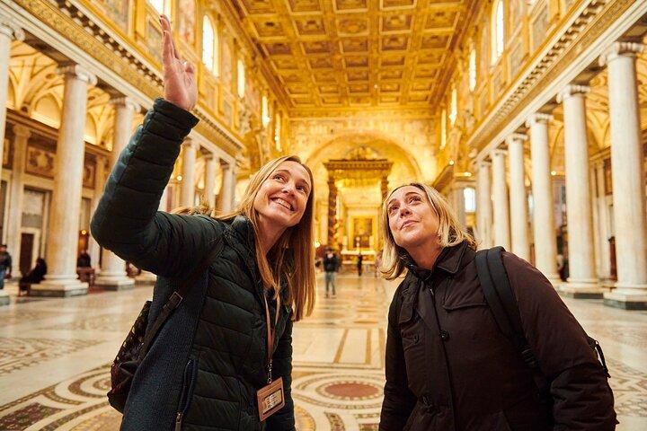 Rome: 4 Major Basilicas Private Tour with Driver at Disposal