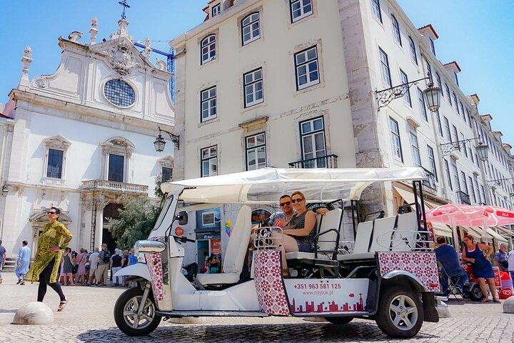 Lisbon Private Tuk Tuk Tour and Hotel Pickup: 2, 3, or 4 Hours