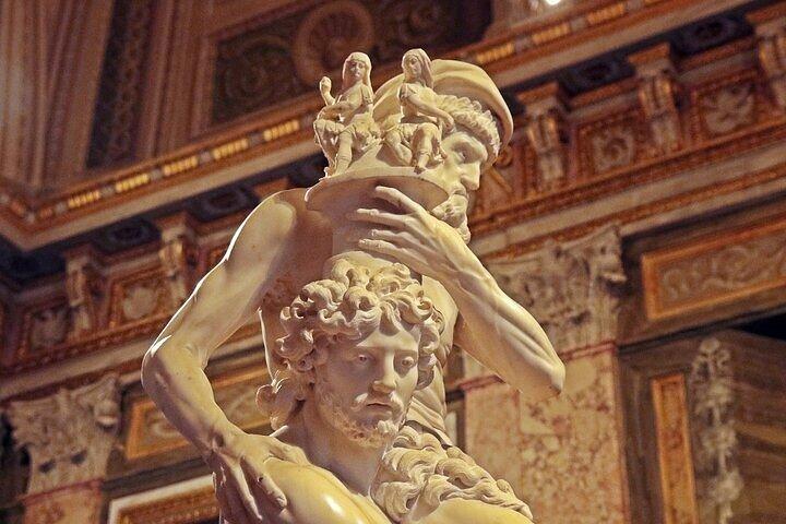 Borghese Gallery Ticket + Audio Guide App or Guided Tour