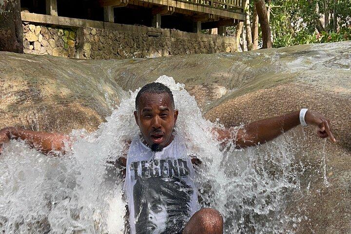 Dunns River Falls and Blue Hole Water Falls from Montego Bay