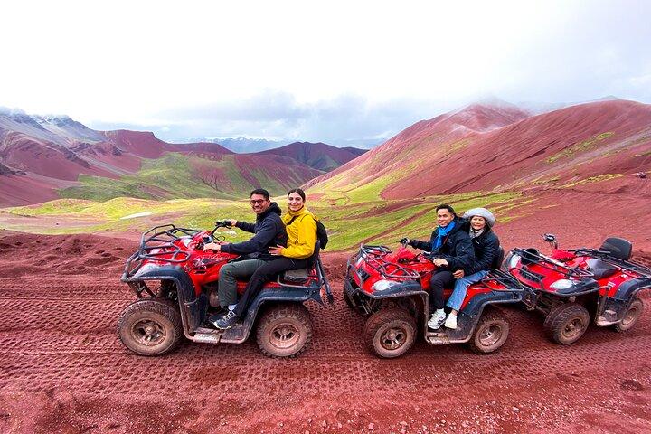 ATVs in Rainbow Mountain and Red Valley
