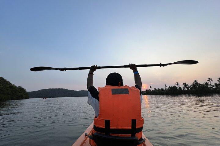 Kayaking At Private Island In Goa