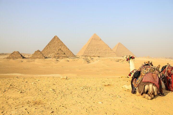 Guided Tour of the Giza Pyramids and Egyptian Museum