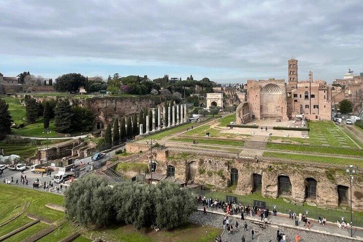 The Colosseum's Attic with 3rd, 4th & 5th Levels with Audio Guide