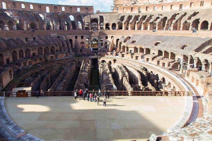 The Colosseum's Attic with 3rd, 4th & 5th Levels with Audio Guide