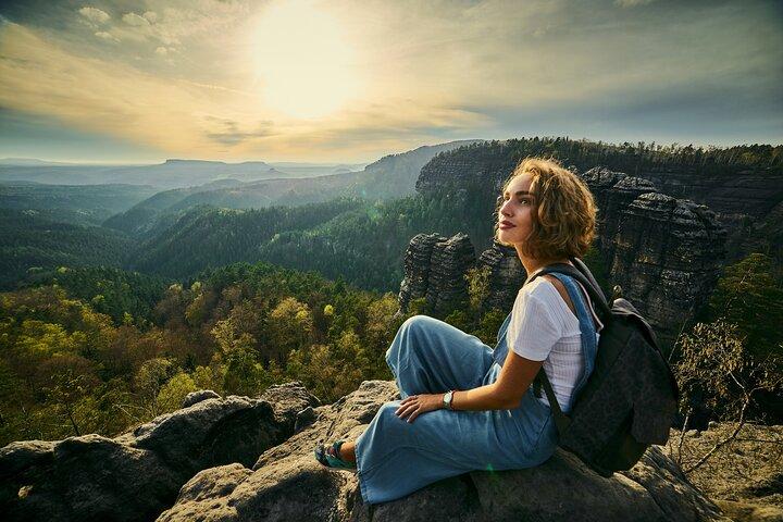 Stunning Views of Bohemian Switzerland: Gate, Tisa Rocks, Bastei