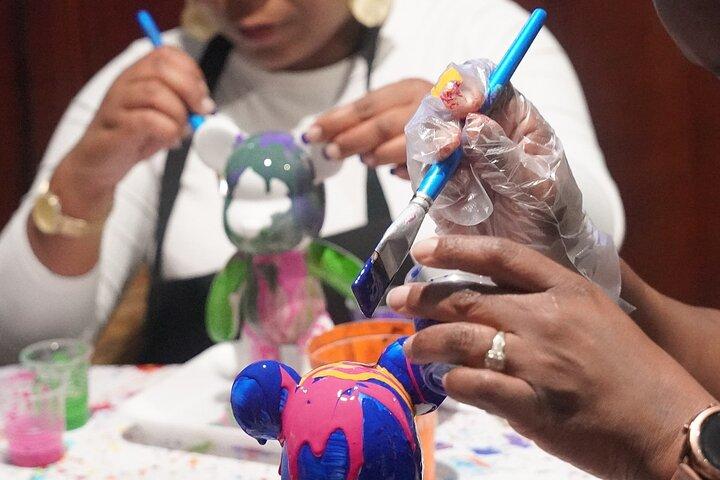 Viral Drip Bear Painting Experience