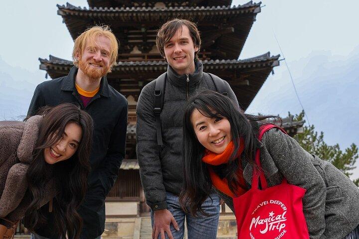 Nara and Osaka Highlights Private Day Trip with a Chartered Car