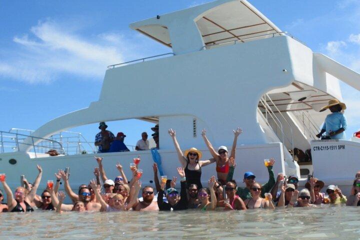 Full-Day ATV + Party Boat Package w Snorkel & coffee tasting