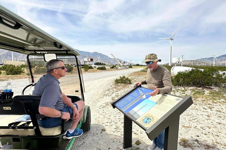 Palm Springs Windmill Guided Tour by Golf Cart
