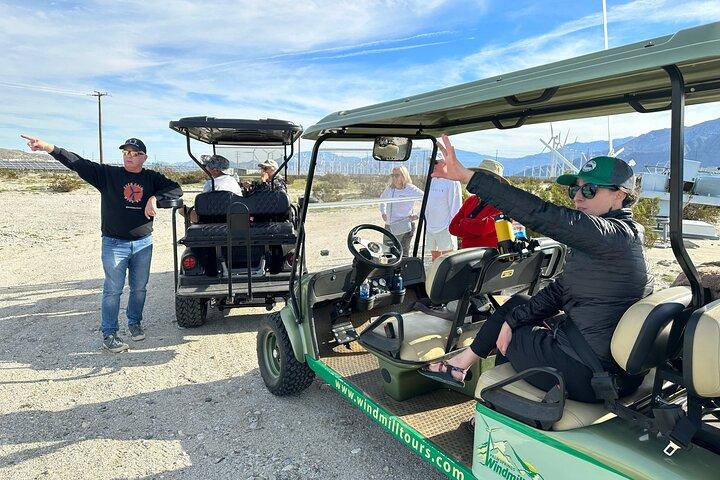 Palm Springs Windmill Guided Tour by Golf Cart