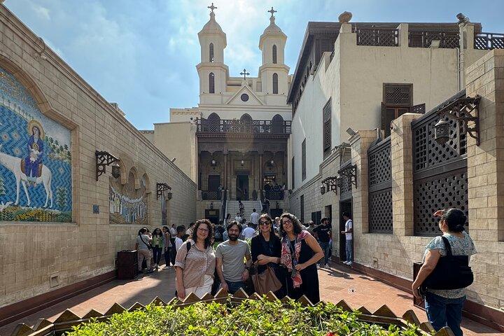 Pyramids of Giza tour with Coptic Cairo and khan Elkhalili market