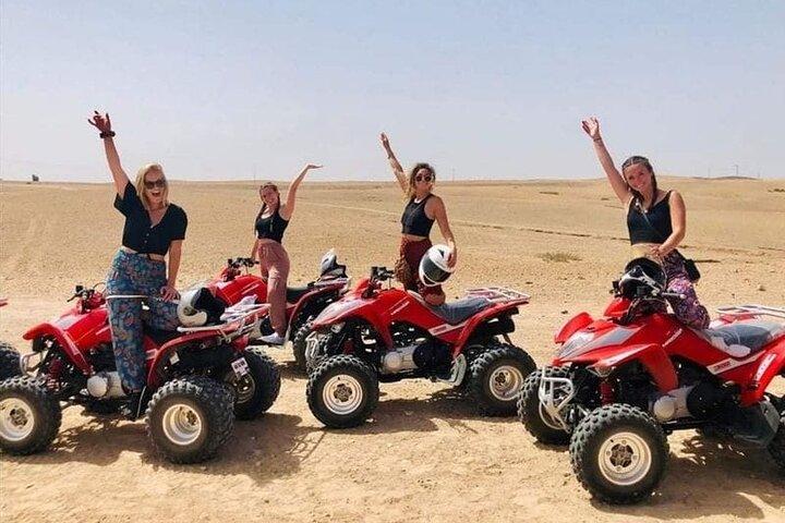 Agafay Desert Quad Bike, Camel Ride & Dinner Show from Marrakech