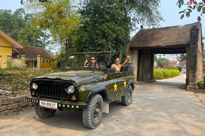 Hanoi to Duong Lam Ancient Village: Jeep Tour, History,Daily Life