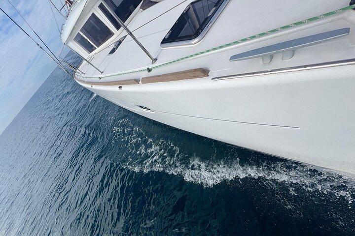 Athens Catamaran Half Day Semi Private Cruise Tour