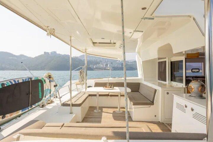 Athens Catamaran Half Day Semi Private Cruise Tour