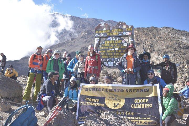 6 Days Kilimanjaro Machame Route Group Climbing and Hiking Tour