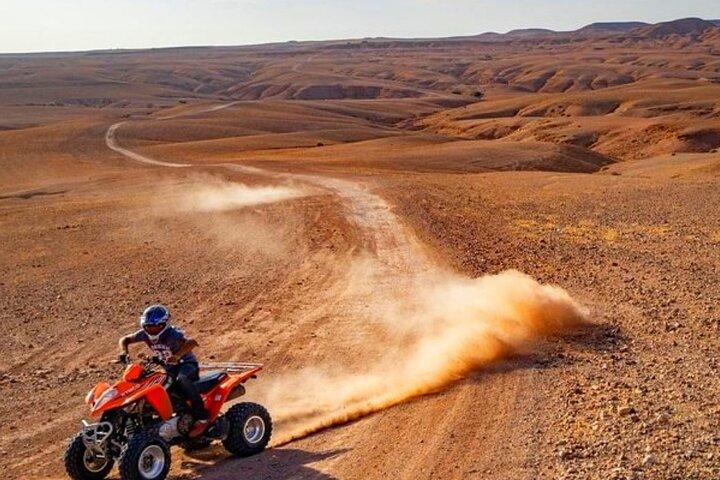 Marrakech Agafay Desert Quad Bike with Lunch and Pool