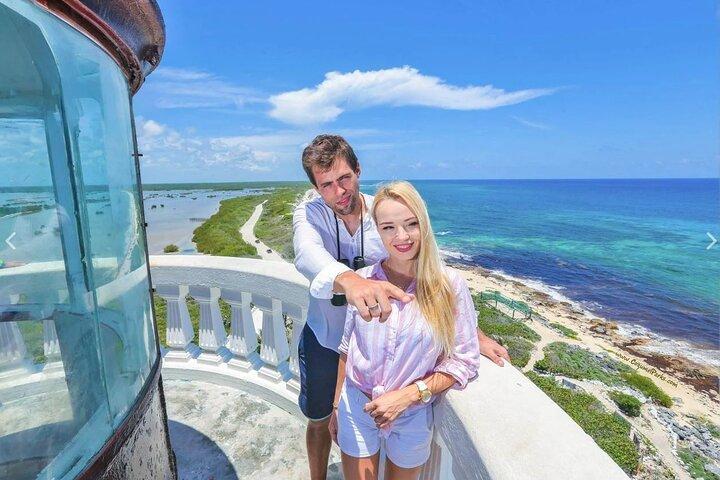 Cozumel: Day in Punta Sur Eco Park and Del Cielo Beach with Snorkeling