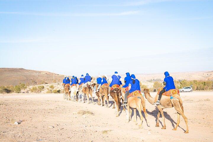 Camel Ride and Dinner Show in the Agafay Desert