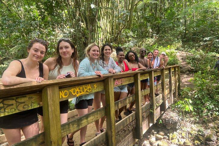 El Yunque Rainforest- Water Slide, Luquillo Beach Guided Tour