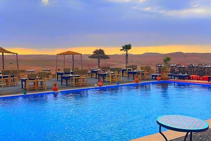Marrakech Desert Quad and Camel ride, Lunch, and Poolside