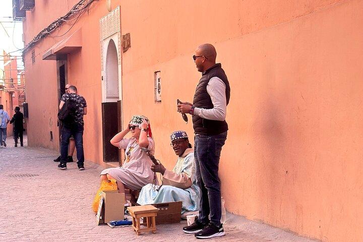 Great tour of marrakech trough the old Medina