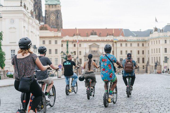 1.5h Prague E-Scooter Panoramic Tour small-group with PragueWay