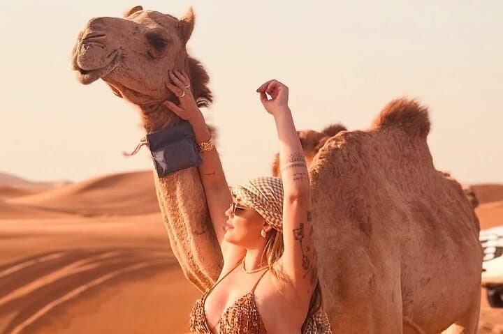 Dubai: VIP Evening Desert Safari, Quad, Camel & Dinner