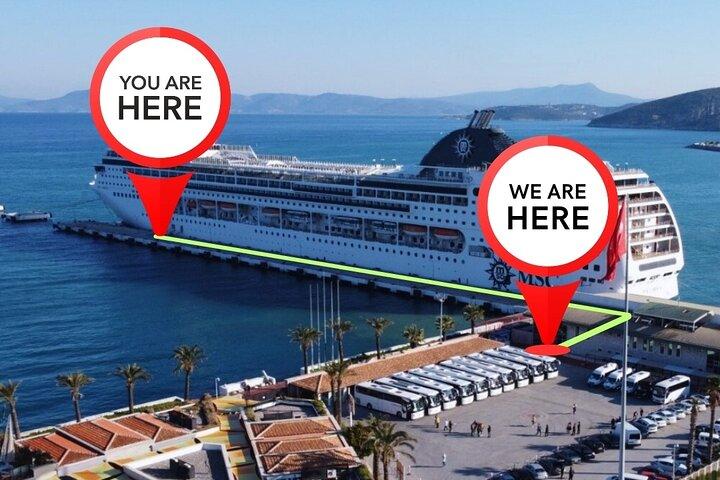 FOR CRUISERS: Ephesus & Virgin Mary Tour with ENTRY TICKET+LUNCH