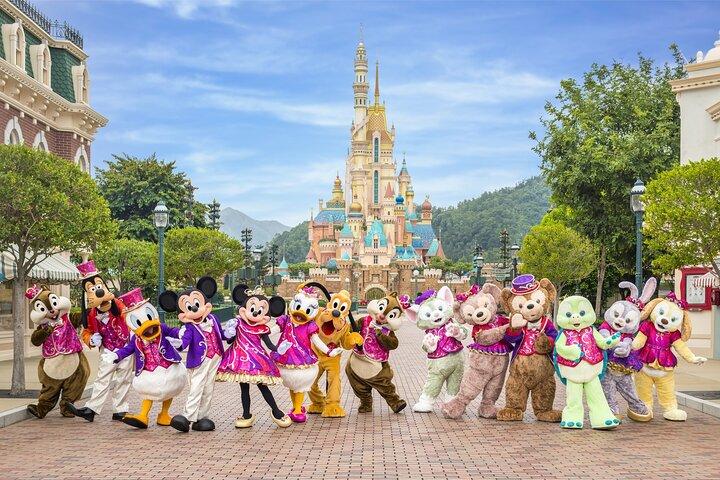 Hong Kong Disneyland Park Ticket with options