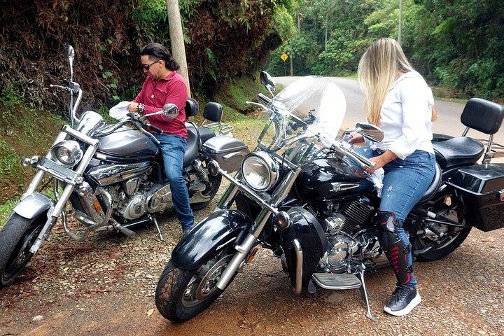 Tour Cali on a high-capacity cruiser motorcycle - Cristo Rey & Yanaconas