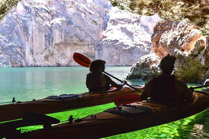Emerald Cave Kayak Tour with Hoover Dam Views, Lunch and Shuttle