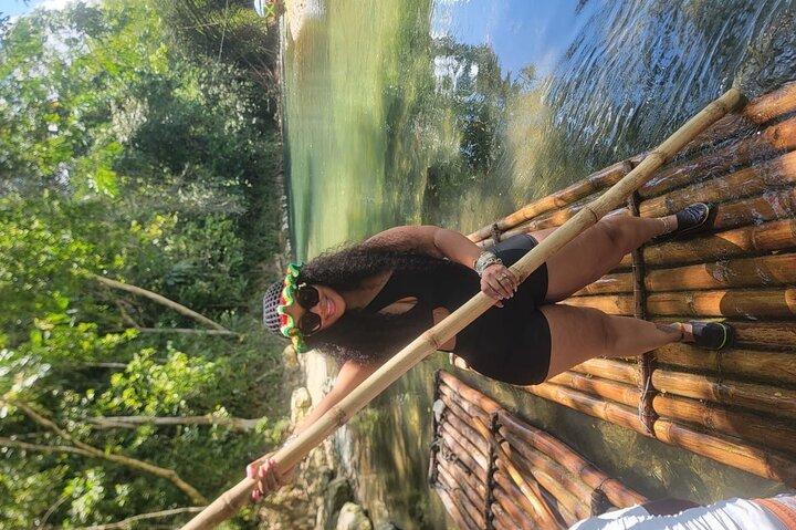 Private Bamboo Rafting and Limestone Massage In Montego Bay